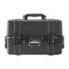 Peli Air Case 1465, Schwarz, geschlossen, Vorderansicht mit Zahlenschloss