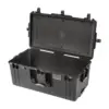 Peli Air Case 1646, Schwarz, geöffnet, leer