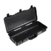 Peli Air Case 1705, Schwarz, geöffnet, leer