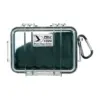 Peli Case 1020, Transparenter Deckel, schwarze Einlage