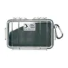 Peli Case 1040, Transparenter Deckel, schwarze Einlage
