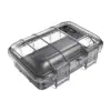 Peli Case M40, Transparent, schwarze Einlage, geschlossen
