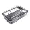Peli Case M50, Transparent, schwarze Einlage, geschlossen