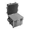 Peli Protector Case 0340, Schwarz, geöffnet, mit Schaumstoff