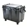 Peli Protector Case 0500, Schwarz, geschlossen, auf Füßen stehend