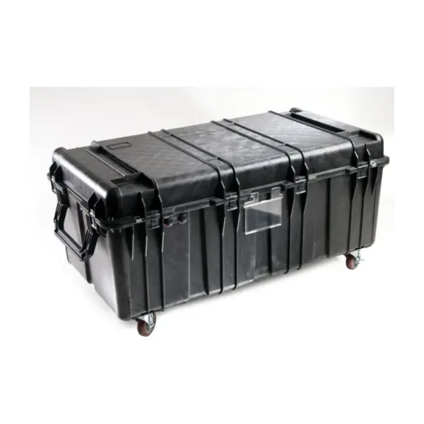 Peli Protector Case 0550, Schwarz, geschlossen, mit Rollen