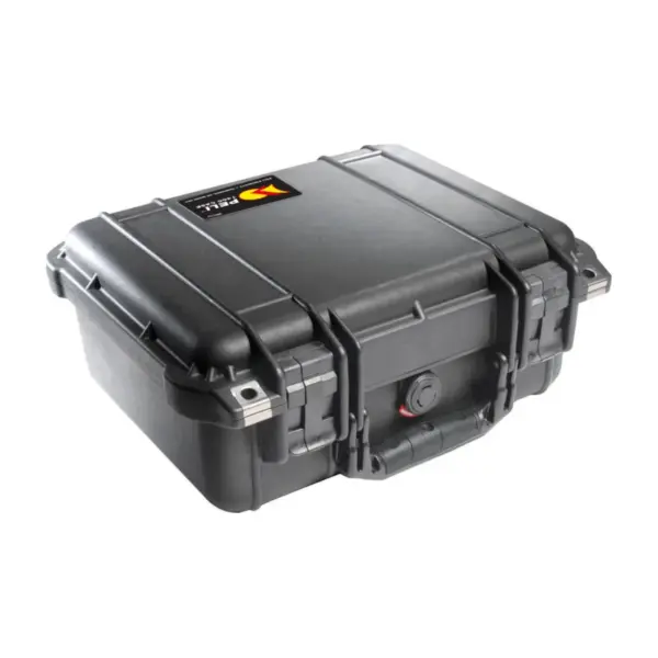 Peli Protector Case 1400, Schwarz, geschlossen