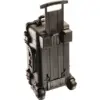 Peli Protector Case 1510M, Schwarz, Rückseite mit Fahrgestell
