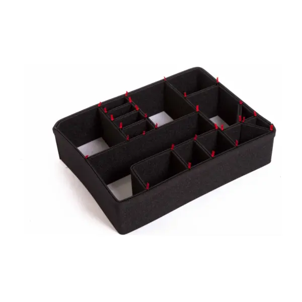 Peli Protector Case 1600, TrekPak-Trennsystem, herausgenommen
