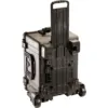 Peli Protector Case 1620M, Schwarz, Rückseite mit Fahrgestell