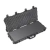 Peli Protector Case 1700, Schwarz, geöffnet, mit Schaumstoff