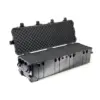 Peli Protector Case 1740, Schwarz, geöffnet, mit Schaumstoff