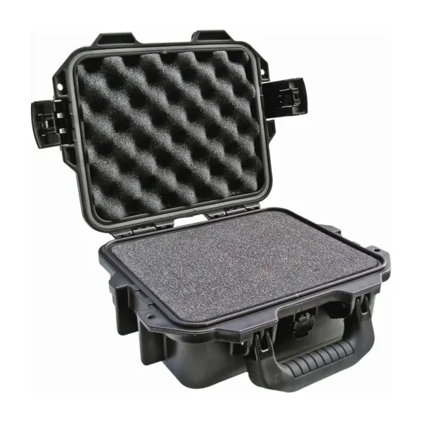 Peli Storm Case iM2050, Schwarz, geöffnet, mit Schaumstoff