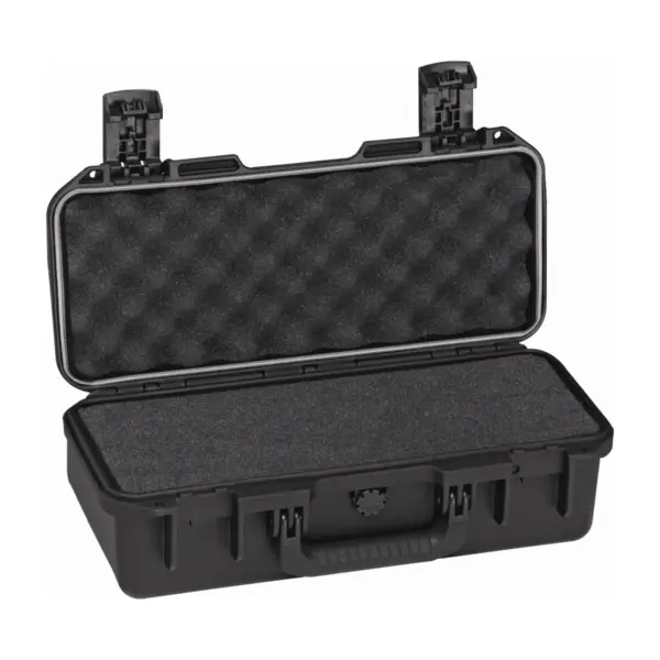 Peli Storm Case iM2306, Schwarz, geöffnet, mit Schaumstoff