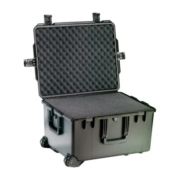 Peli Storm Case iM2750, Schwarz, geöffnet, mit Schaumstoff