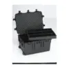 Peli Storm Case iM3075, Schwarz, geöffnet, mit herausnehmbaren Trennwänden