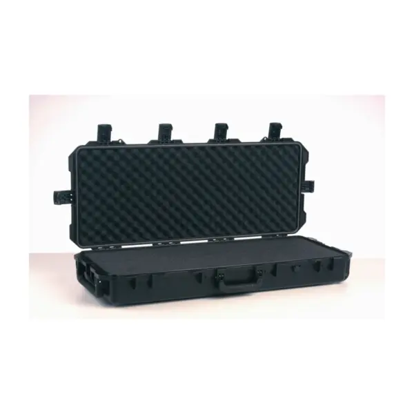 Peli Storm Case iM3100, Schwarz, geöffnet, mit Schaumstoff