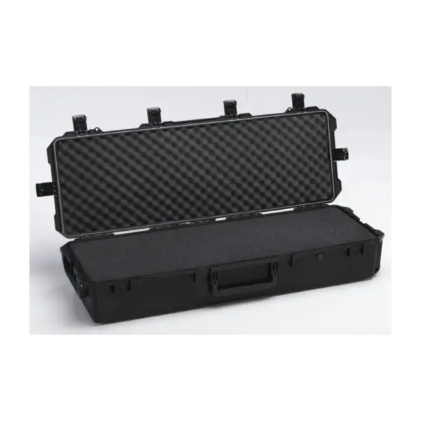 Peli Storm Case iM3220, Schwarz, geöffnet, mit Schaumstoff