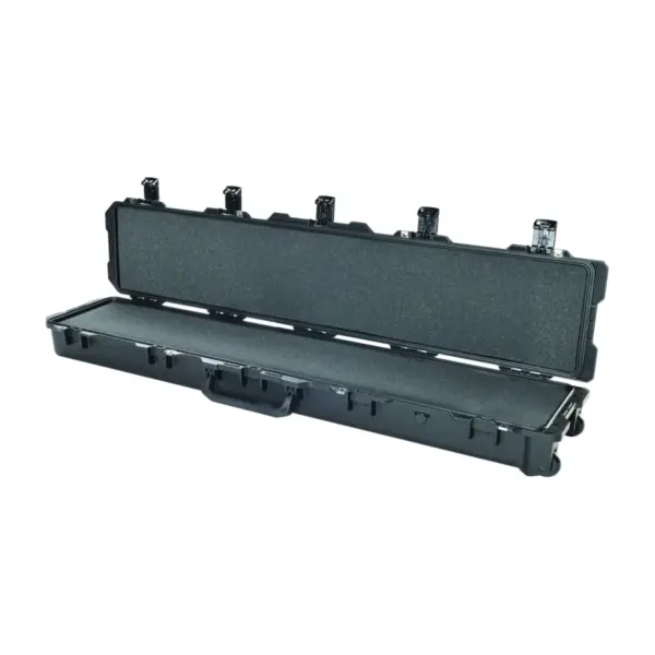 Peli Storm Case iM3410, Schwarz, geöffnet, mit Schaumstoff