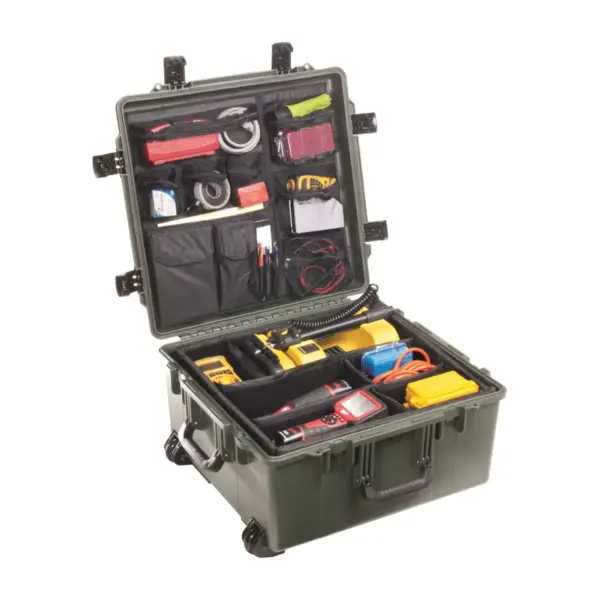 Deckelfach mit Reißverschlusstaschen (Organizer) für Peli Storm Case iM2875, Produktfoto