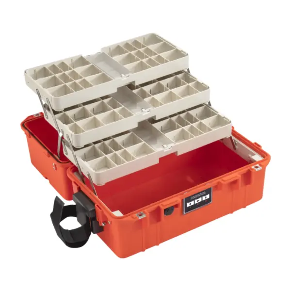 Einsatz mit drei Ablagen (EMS) für Peli Protector Case 1460, Produktfoto