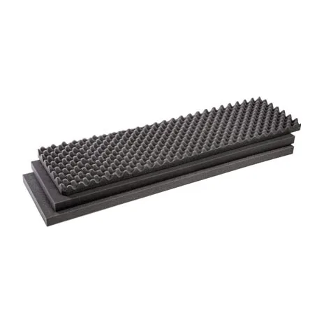 Ersatz-Schaumstoffsatz, 3-teilig mit Noppenschaum für Peli Protector Case 1750, Produktfoto