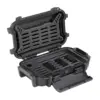 Peli Ruck Case R40, Schwarz, geöffnet, mit Halteplatten